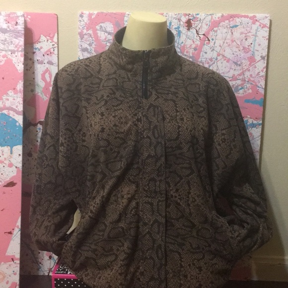 Other - L/XL Vintage Bomber Jacket Reversible Unisex